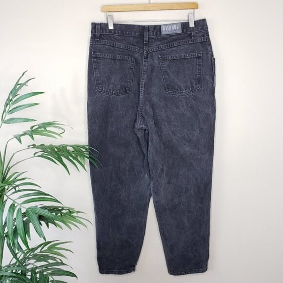 Vintage Gitano | Faded Black Mom Jeans - Picture 4 of 5